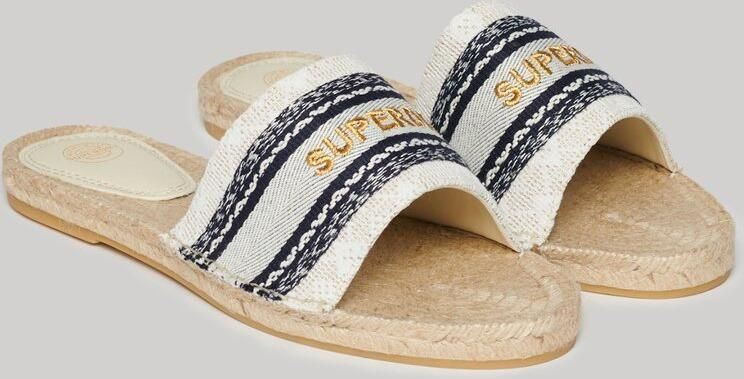 Superdry Canvas Espadrille Overlay slippers Dames Slippers