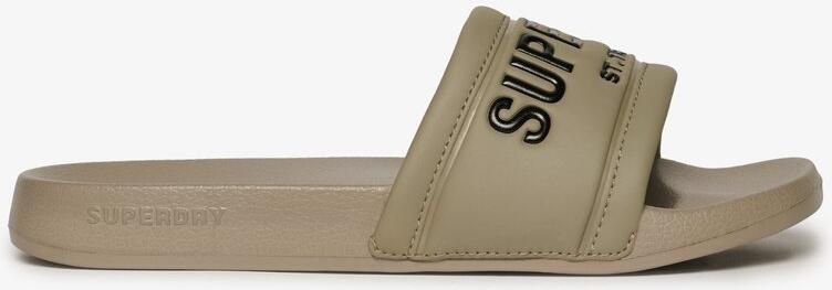 Superdry City Luxe badslippers Dames Slippers