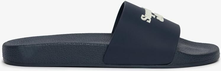 Superdry Company Logo High Build Sliders Normale Pasvorm Heren Slippers