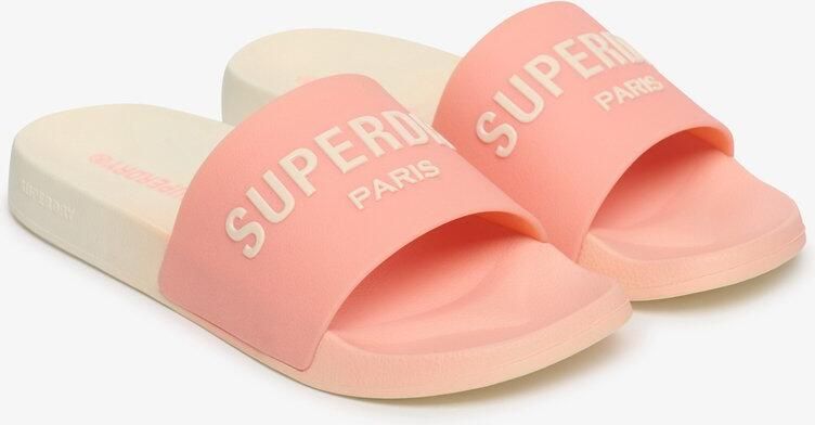Superdry Core badslippers met kleurverloop Dames Slippers