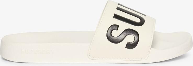 Superdry Core Vegan Pool Slippers Wit Vrouw