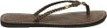 Superdry Gevlochten Teenslippers Van Kunstleer Dames Slippers - Bruin