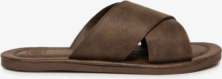 Superdry Platte sandalen Vintage kruisbandschuifjes