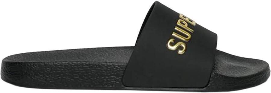Superdry Premium Metallic Badslippers Dames Slippers