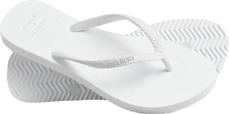 Superdry Studios Classic Slippers Wit Vrouw