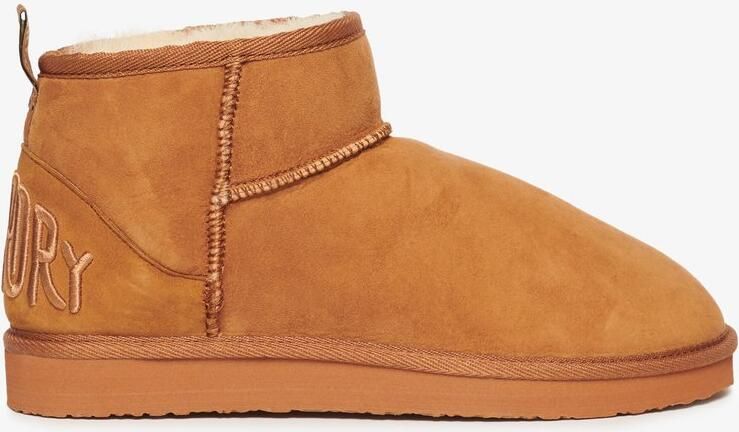 Superdry Suede Sherpa Mini Sneeuwlaarzen Bruin Vrouw