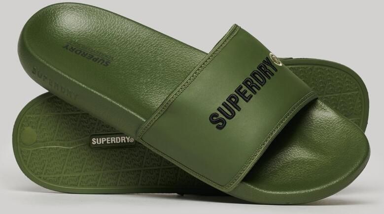 Superdry Tarp vegan badslippers Heren Slippers - Foto 2