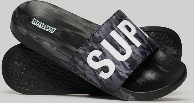 Superdry Vegan Camo badslippers Heren Slippers