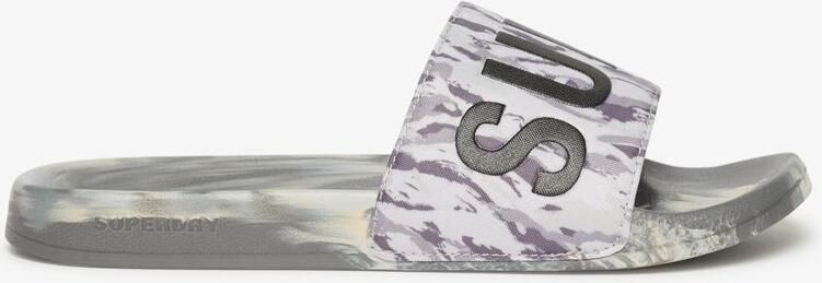 Superdry Vegan Camo badslippers Heren Slippers - Foto 2