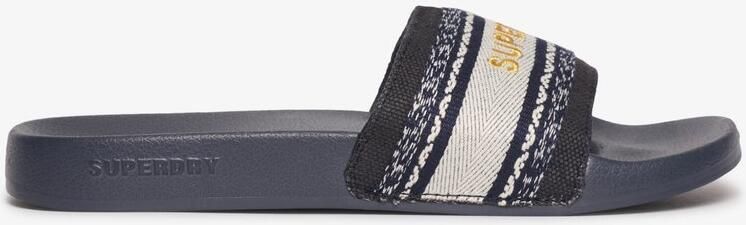 Superdry Vegan geweven badslippers Dames Slippers