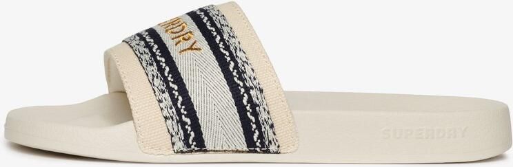 Superdry Vegan geweven badslippers Dames Slippers - Foto 2
