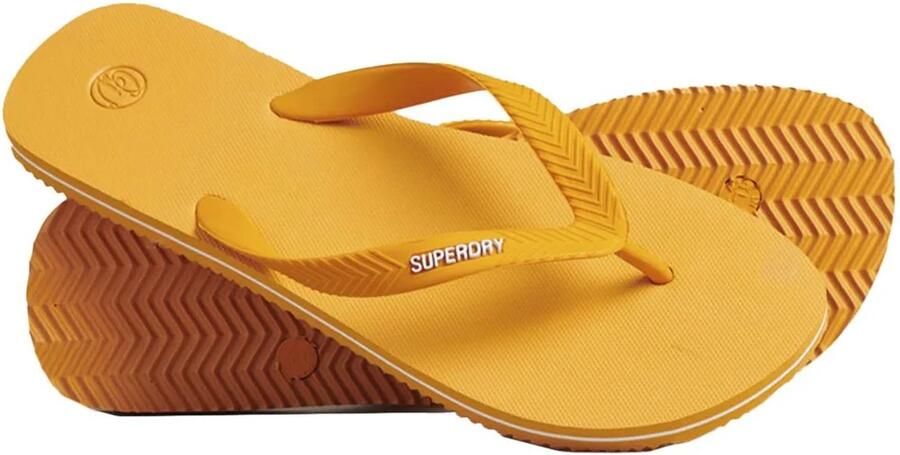 Superdry Vintage Classic Slippers Geel Man