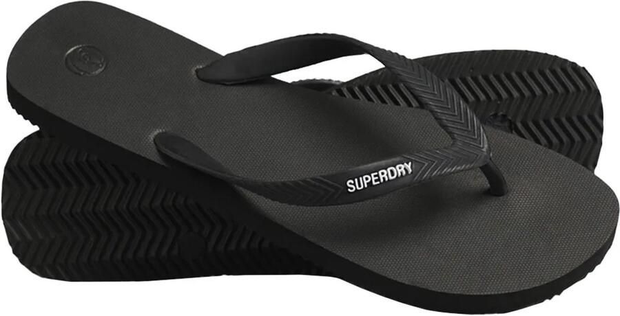 Superdry Vintage Classic Slippers Zwart Man