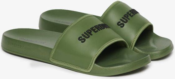 Superdry Trap Core Slippers Groen Man