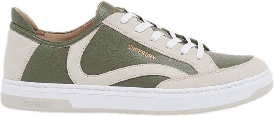 Superdry Vegan Basket Ov Low Sneakers Groen Man