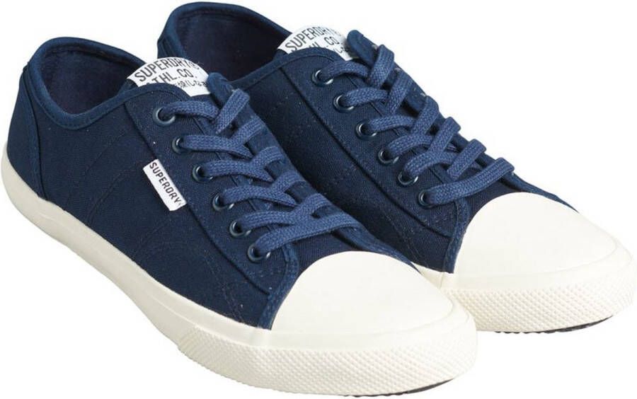 Superdry Vegan Low Pro Classic Sneakers Blauw Vrouw