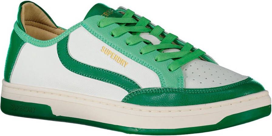 Superdry Vegan Lux Low Sneakers Groen Wit Man