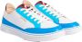 Superdry Vegan Lux Low Sneakers Wit Blauw Man - Thumbnail 1