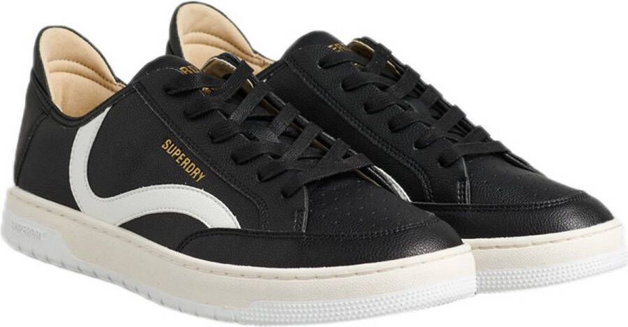 Superdry Vintage Vegan Low Top Sneakers Zwart Man