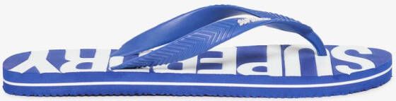 Superdry Vintage Vegan Teenslippers Blauw Heren