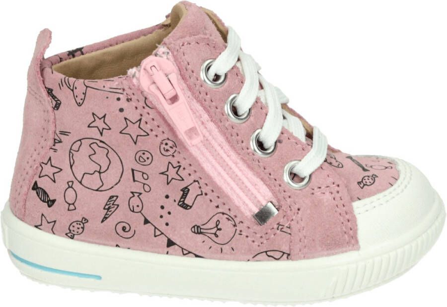 Superfit 362~~~~~~~~~~~~~~~~~~~~~~~~~~~ MeisjesHalf-hoogKindersneakers Roze