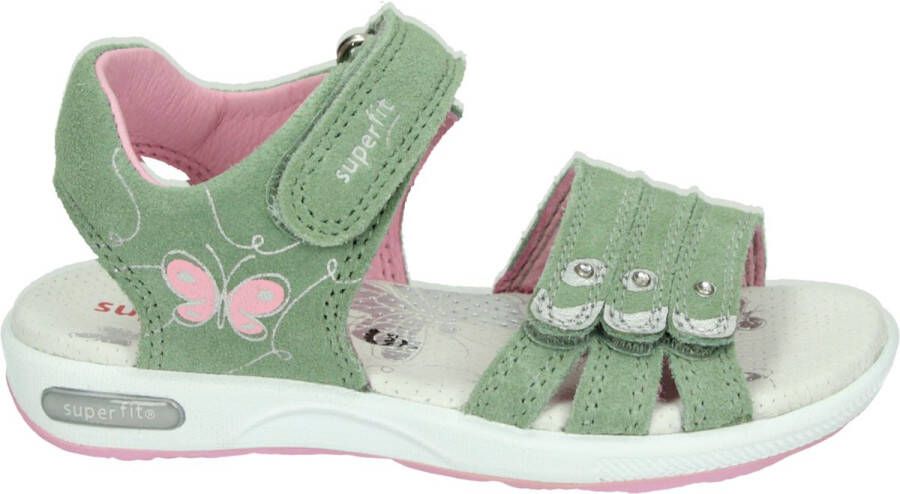 Superfit 6137~~~~~~~~~~~~~~~~~~~~~~~~~~ Meisjes SandalenKindersandalen Groen