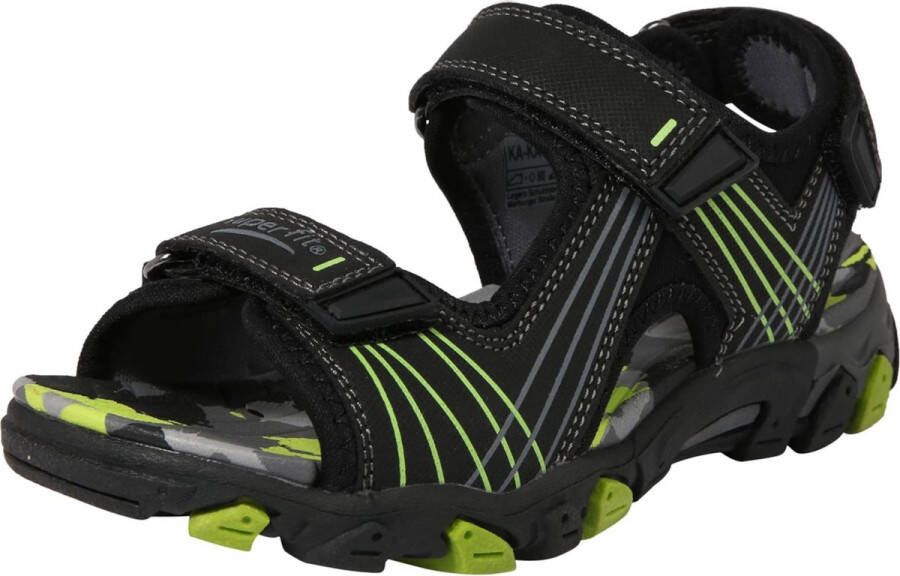 Superfit open schoenen henry Zwart