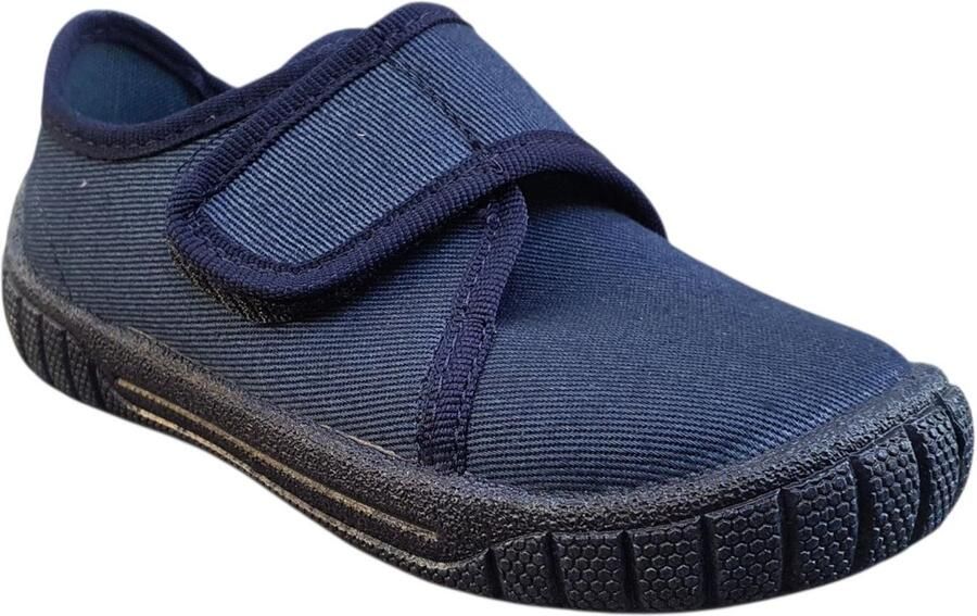 SUPERFIT Huisschoenen 'Bill' nachtblauw rood wit