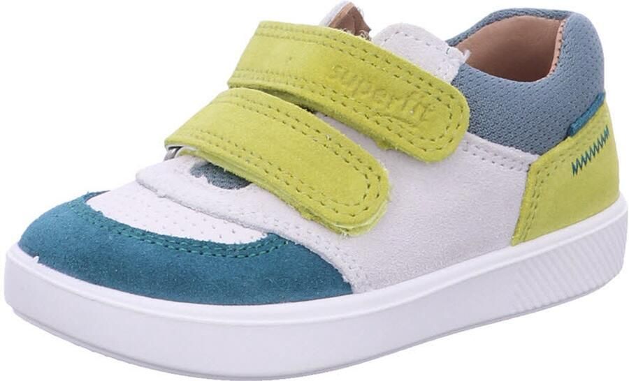 SUPERFIT Sneakers 'SUPIES' geel grijs donkergrijs smaragd