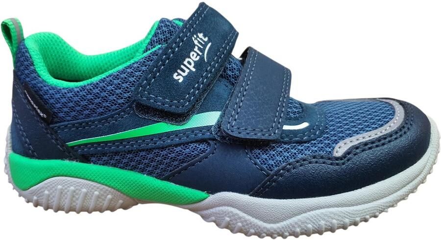 SUPERFIT Sneakers 'STORM' navy neongroen - Foto 1