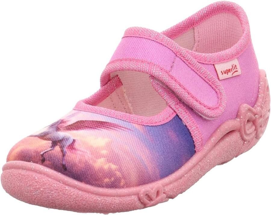 Merkloze Meisjes Pantoffels Paars Flexibel & Antislip