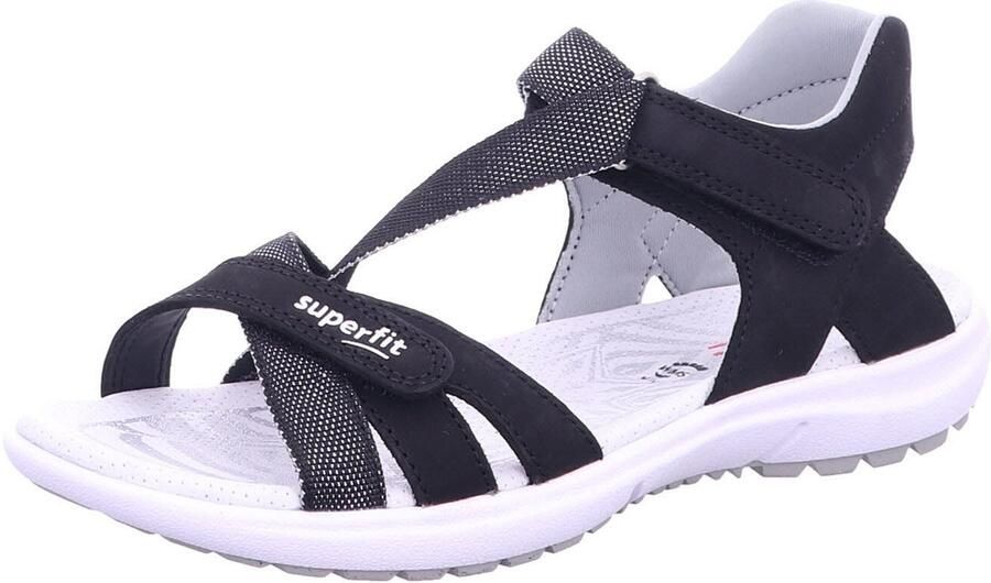 Superfit dames sandalen zwart