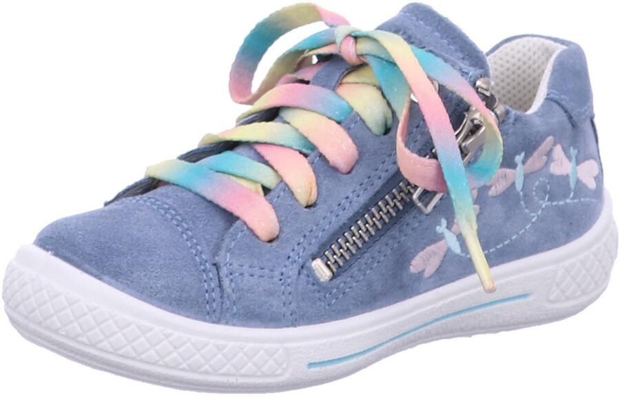 Superfit dames veterschoenen blauw