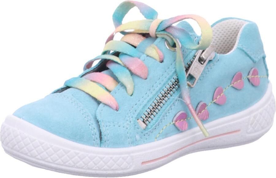 Superfit dames veterschoenen blauw