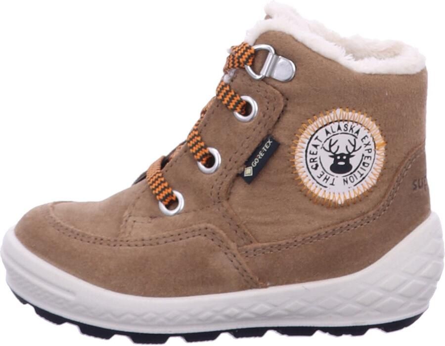 Superfit Kid's Breeze B Vrijetijdsschoenen bruin oranje - Foto 3