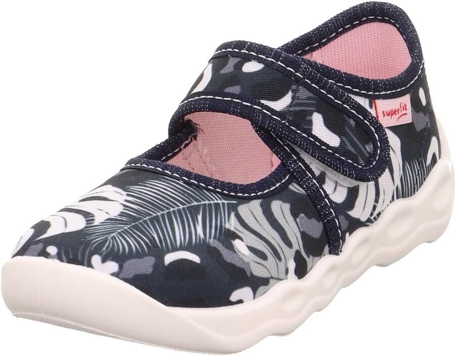 Superfit Meisjes Pantoffels Bubble 1-006272 Blauw Multikleur