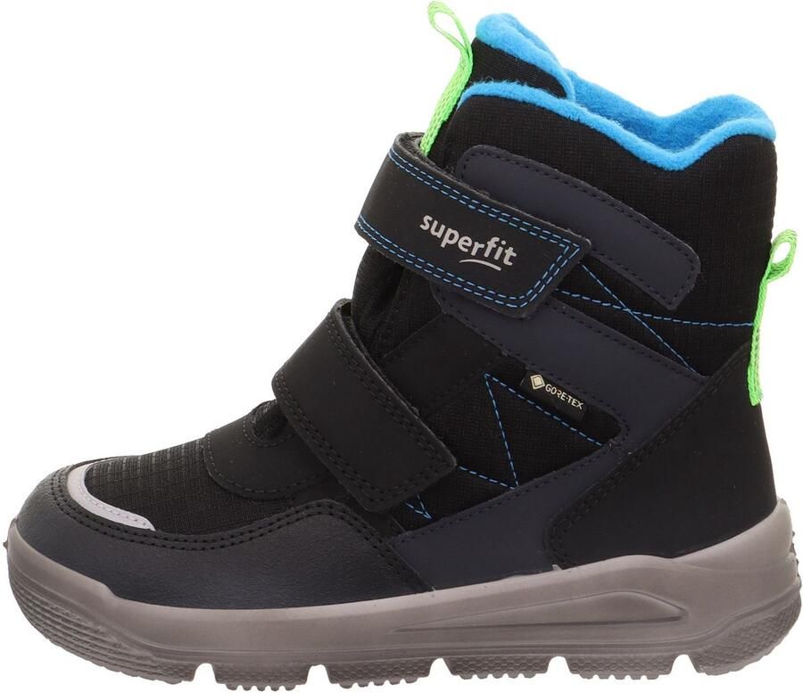SUPERFIT Snowboots 'Husky' donkerbruin grijs pastellila wit