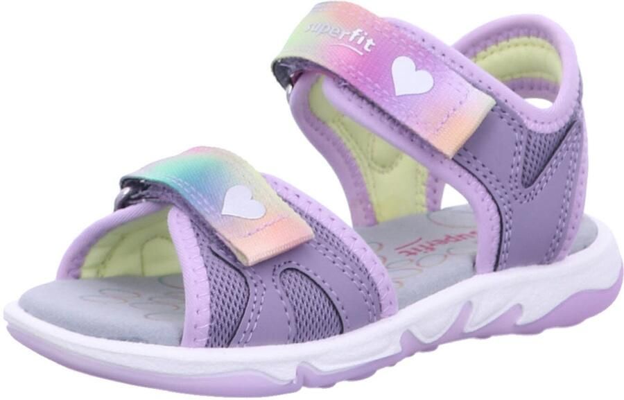 Superfit unisex sandalen lila