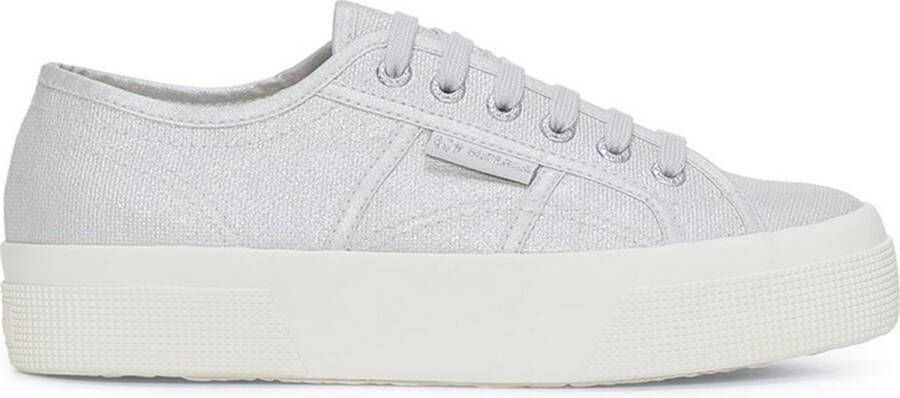 Superga 2740 Platform Pearl Matte Canvas