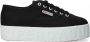 Superga Sneakers 2790 3D-Letters Zwart Streetwear Vrouwen - Thumbnail 2