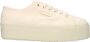 Superga 2790 Cotw Line Up And Down Lage sneakers Dames Beige - Thumbnail 2