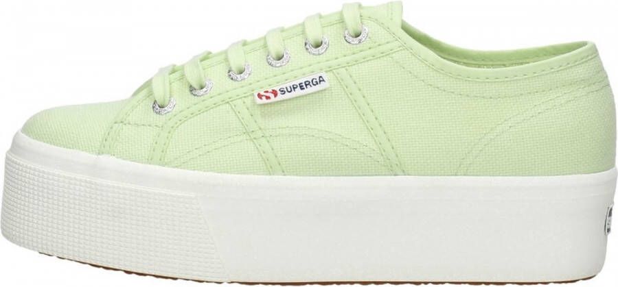 Superga 2790 Cotw Linea Veterschoenen Laag groen