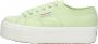 Superga 2790 Cotw Linea Veterschoenen Laag groen - Thumbnail 1