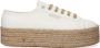 Superga 2790 Drill Denim Rope Lage sneakers Dames Beige - Thumbnail 2