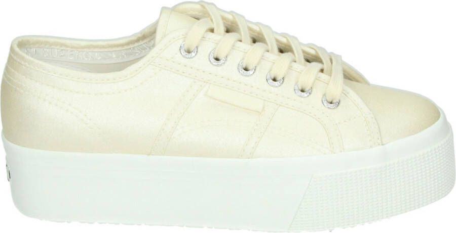Superga 2790 Platform White-Pink Fuchsia FW Sneakers Adult Wit Adult Wit - Foto 2