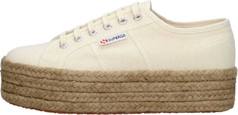 Superga 2790 Rope Veterschoenen Laag beige