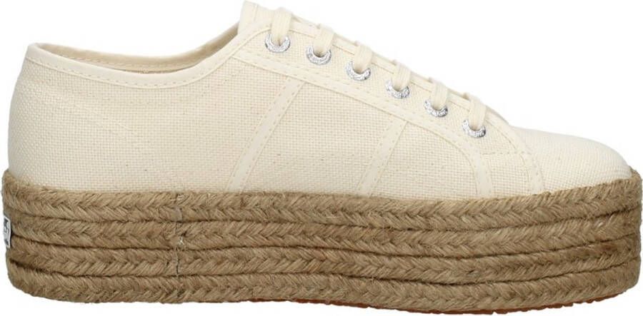 Superga 2790 Rope Veterschoenen Laag beige