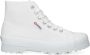 Superga ALPINA Volwassenen Half-hoge schoenen Kleur: Wit beige - Thumbnail 1