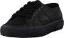 Superga Dames Sneakers 2750 Lamew Total Black Zwart - Thumbnail 1