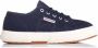 Superga Meisjes Veterschoenen Jcot Classic Blauw - Thumbnail 2